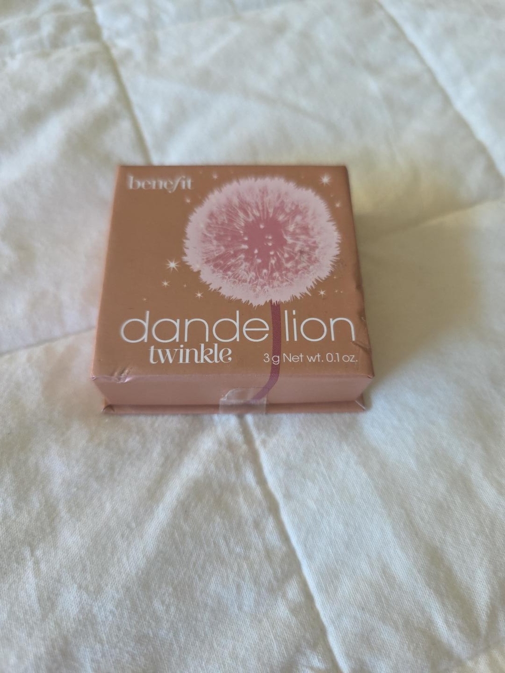 Benefit Dandelion Twinkle Nude Pink Highlighter 0.1 oz 3g NEW